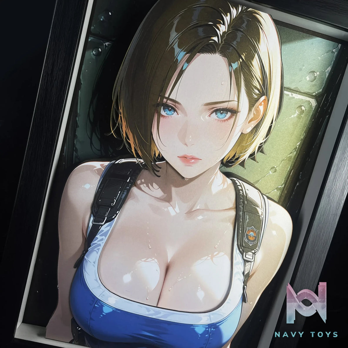 B&W Studio – Jill Valentine 3D Decorative Painting Resident Evil