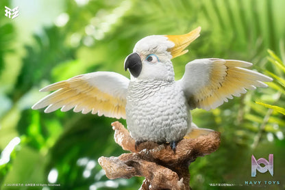 Xing Tou Yi He Studio – Jungle Catalog 003 Cacatua galerita Sulphur-crested Cockatoo Bromel (Licensed)