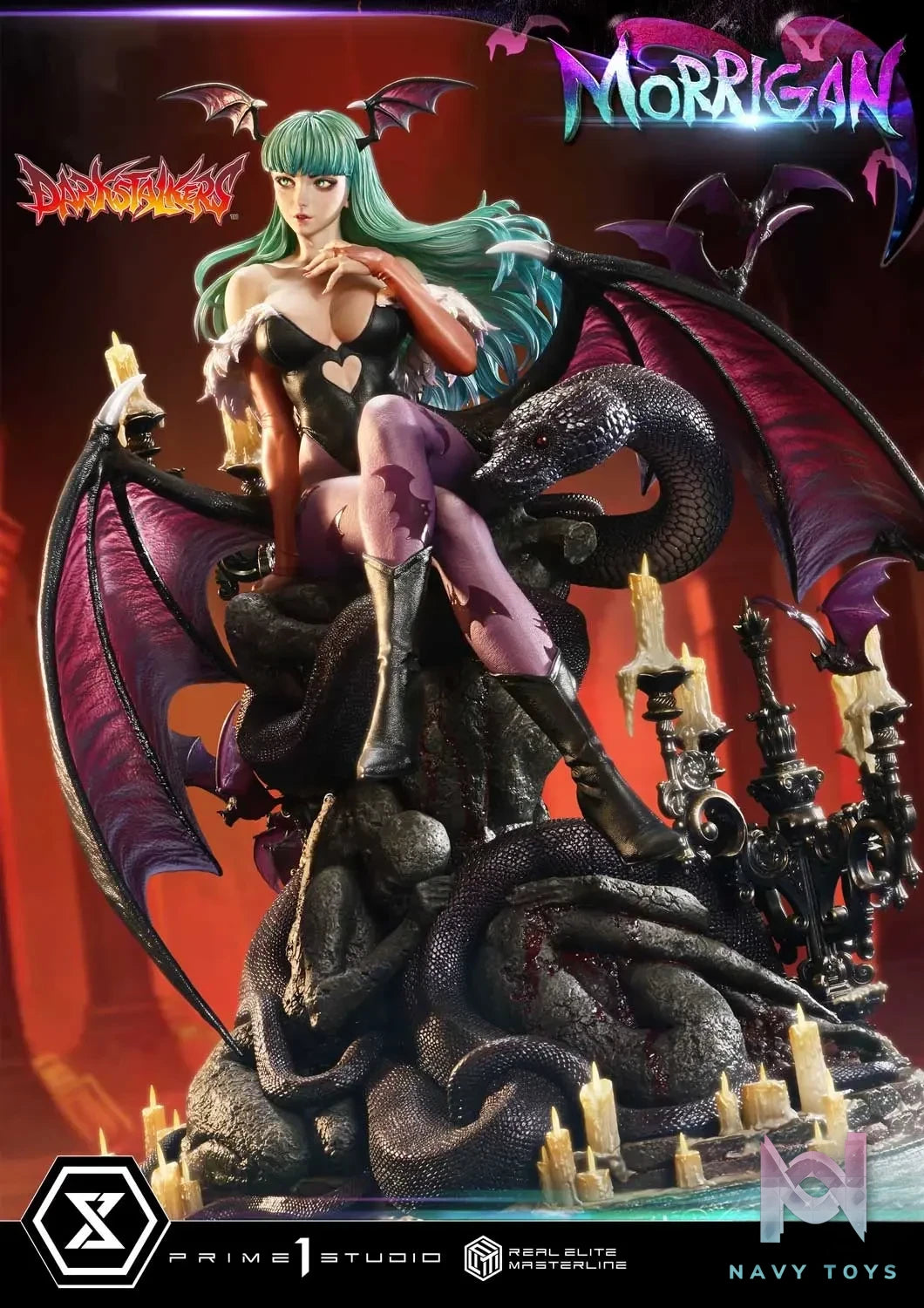 Prime 1 Studio – Real Elite Masterline Darkstalkers Morrigan REMDKS-01 REMDKS-01S (Licensed)