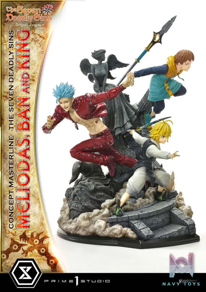 Prime 1 Studio – Concept Masterline The Seven Deadly Sins Meliodas, Ban and King CMNTZ-01 CMNTZ-01DXS (Licensed)