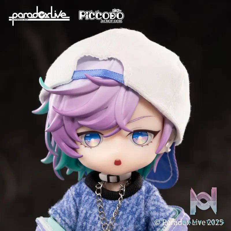 GENESIS x PICCODO ACTION DOLL Studio – PICCODO ACTION DOLL X Paradox Live Kanata & Nayuta Yatonokami Chibi Doll (Licensed)