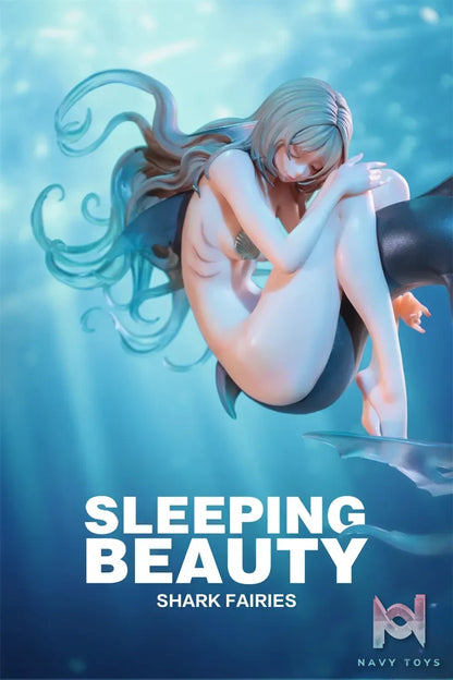 WeArtDoing Studio – Sleeping Beauty-Shark Fairies-Black Fin X Silver Fin (Licensed)