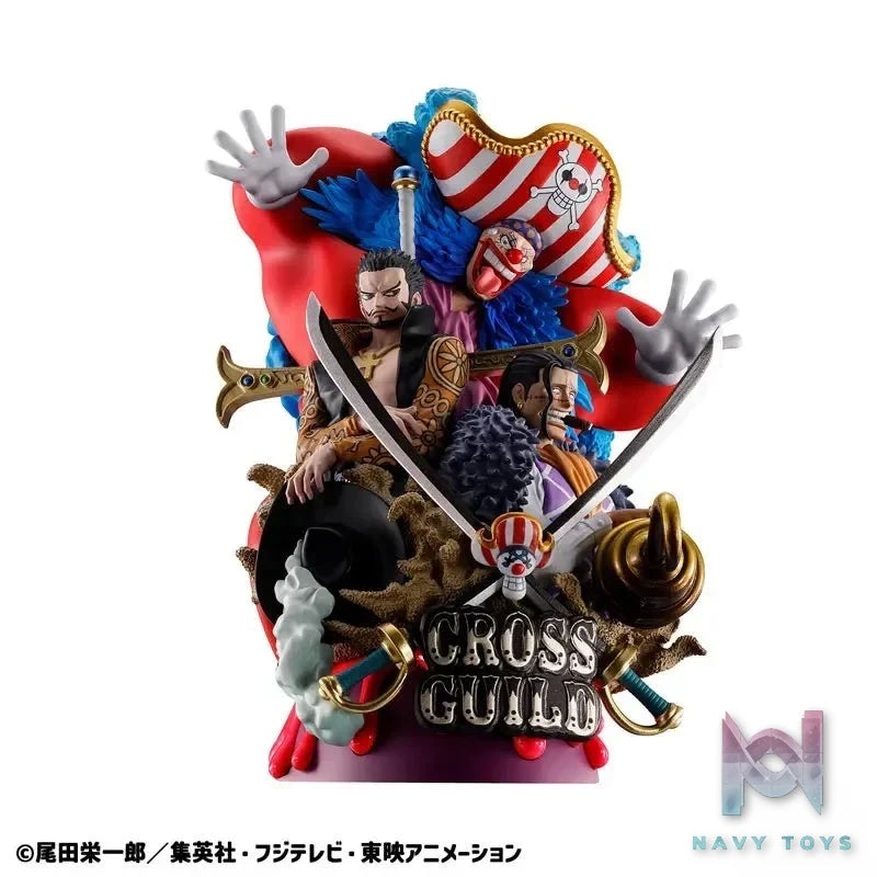 MegaHouse Studio - DX LOGBOX One Piece 03 Cross Guild (Licensed) resin statue Navy Toys anime figure