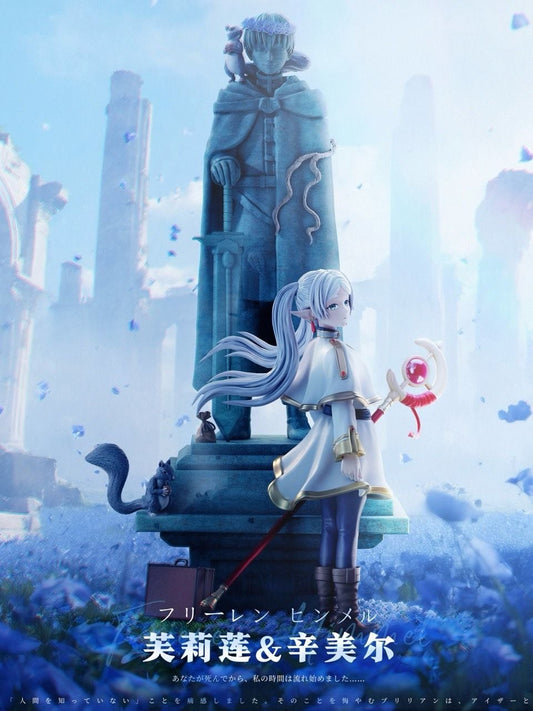 Frieren & Himmel Stone Carving - Frieren: Beyond Journey’s End - Seven Studio resin statue Seven studio anime figure
