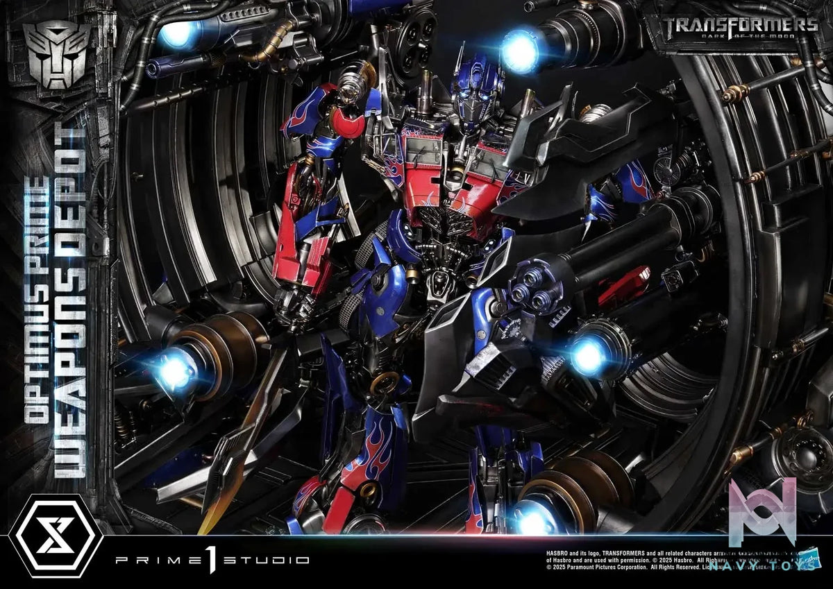 Prime 1 Studio – Museum Masterline Transformers: Dark of the Moon (Film) Optimus Prime Weapons Depot MMTFM-38 MMTFM-38S (Licensed)