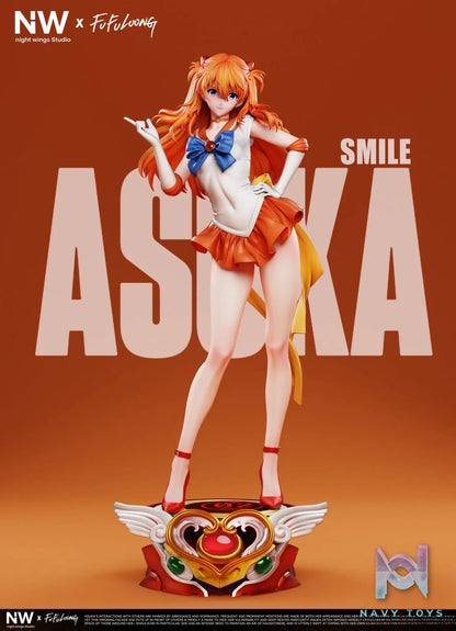 Night Wing Studio – Asuka Cosplay Sailor Moon Aino Minako Neon Genesis Evangelion