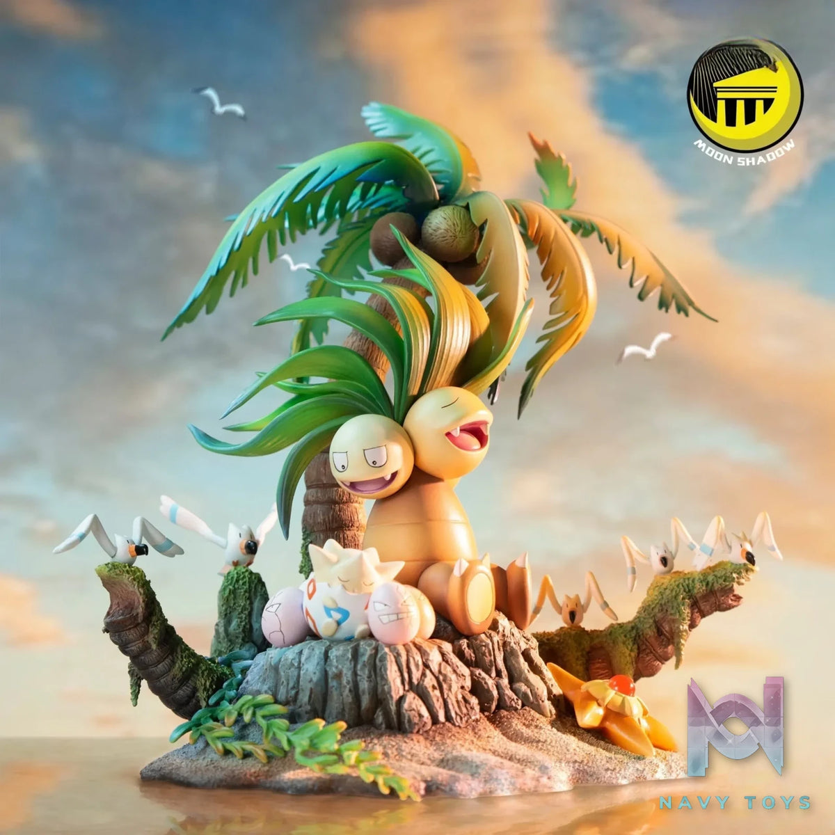 Moon Shadow Studio – Pokémon Exeggutor by the Beach