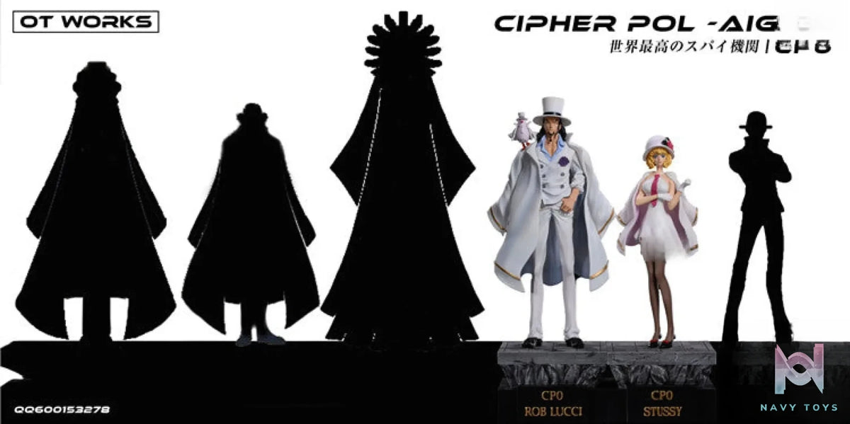 OT Works – One Piece CP0 Rob Lucci And Stussy