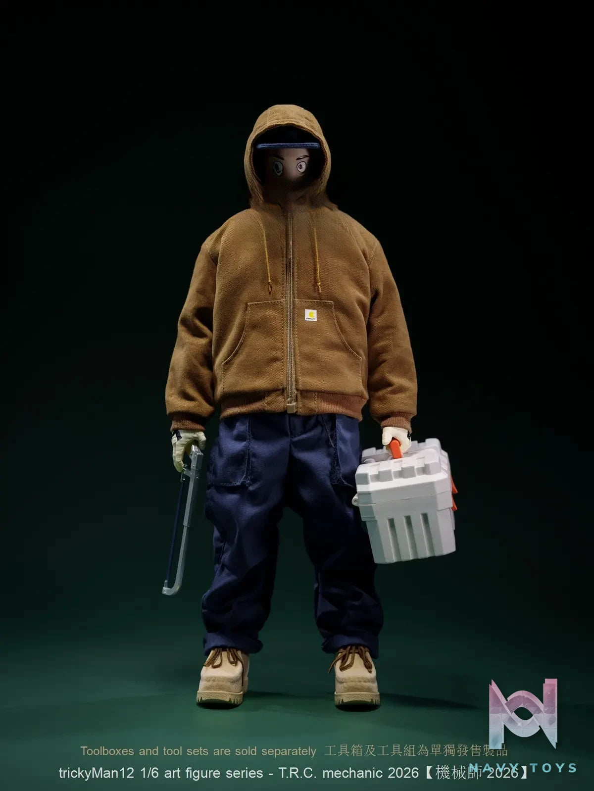 TrickyMan12 – 1/6 art figure series T.R.C. mechanic 2026 a1/b1 FB-10145-3-a1 FB-10145-3-b1 (Licensed)
