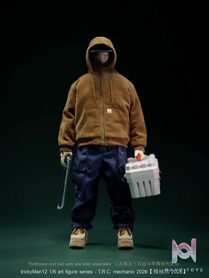 TrickyMan12 – 1/6 art figure series T.R.C. mechanic 2026 a1/b1 FB-10145-3-a1 FB-10145-3-b1 (Licensed)