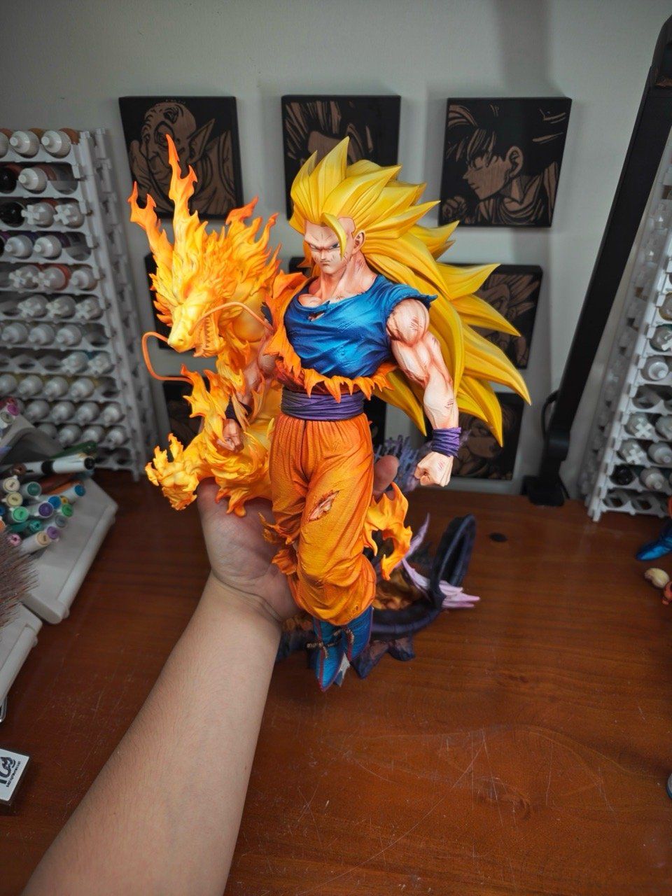 Super Saiyan 3 Goku - Dragon Ball - FXW Studio resin statue fxw studio anime figure