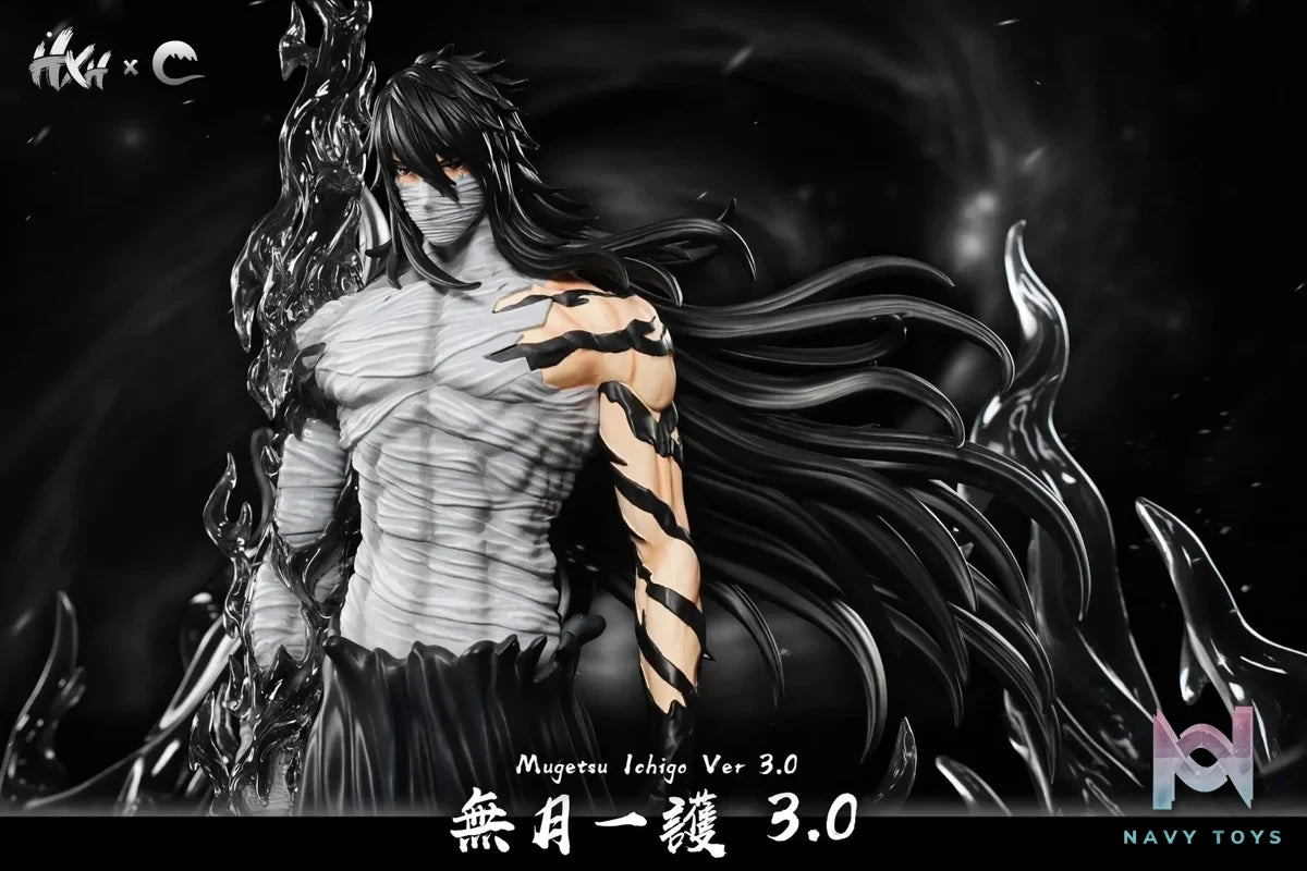 CHENG Studio - BLEACH Zangetsu Ichigo Kurosaki 3.0 resin statue Navy Toys anime figure