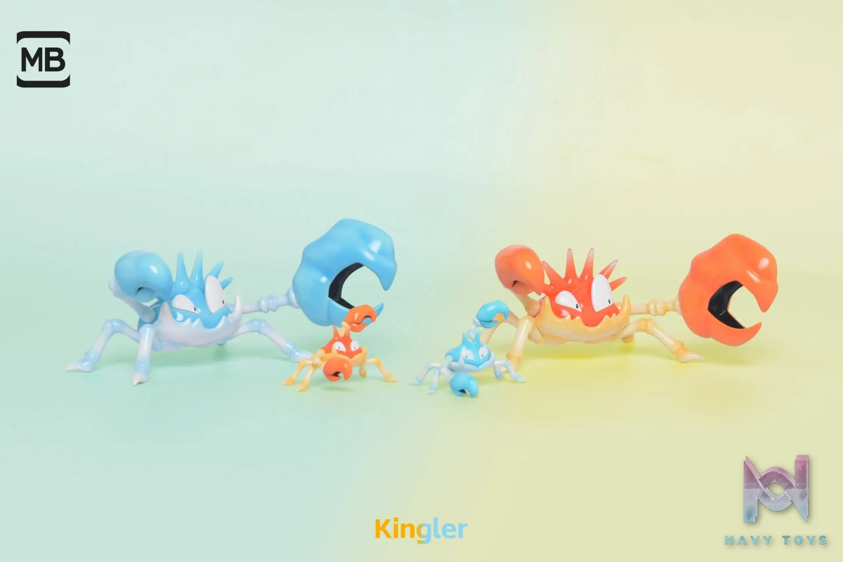 MB Studio – Pokémon Kingler Evolution Set