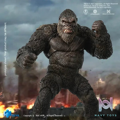 Hiya Toys – EXQUISITE BASIC series Godzilla vs. Kong Kong 2.0 Action Figure (Licensed)
