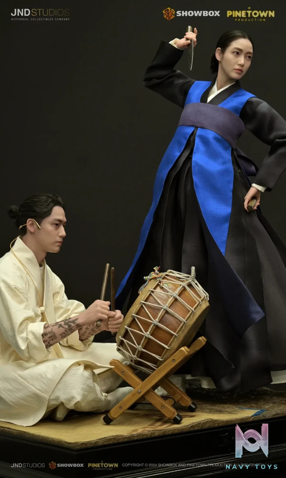 JND Studio – 1/3 Korean movie Exhuma Hwa-rim & Bong-gil (Licensed)