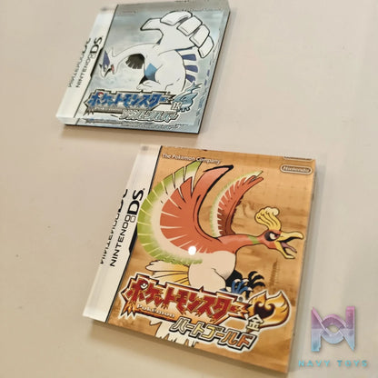 Pokemon Time Sa1tan Studio – Japanese NDS Cartridge Acrylic Brick Fridge Magnet Pokemon