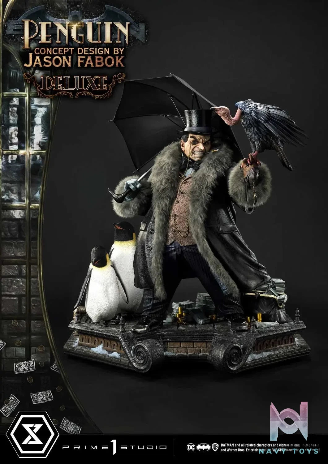 Prime 1 Studio – Museum Masterline Batman (Comics) Penguin (Concept Design By Jason Fabok) MMDC-56 MMDC-56DX MMDC-56DXS (Licensed)