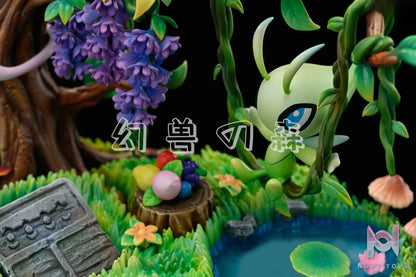 DM Studio – Mystical Forest Mew Celebi And Jirachi