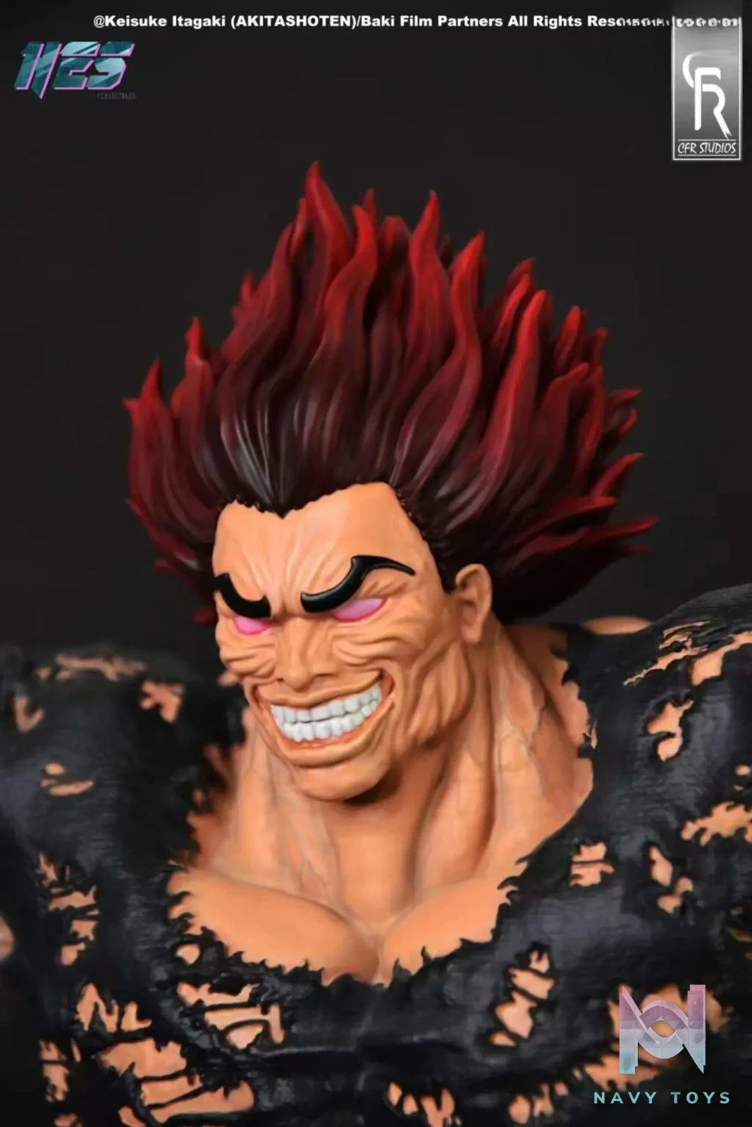 Hes Collectibles Studio – Baki the Grappler Yujiro Hanma (Licensed)