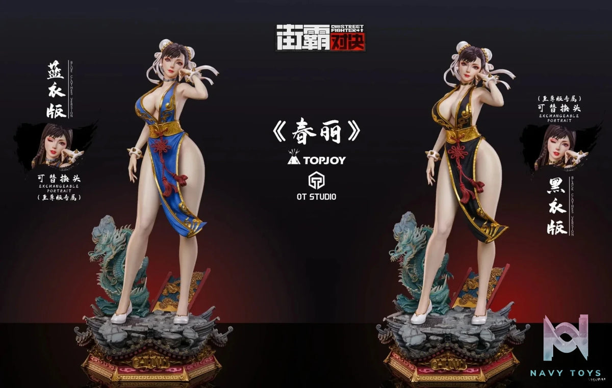 OT Studio - Chun Li 1/3 Scale (Licensed) resin statue Navy Toys anime figure
