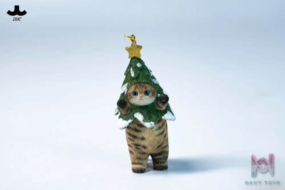 JXK – Christmas Tree Cat JXK325-1A/B/C/D JXK325-2A/B/C/D (Licensed)