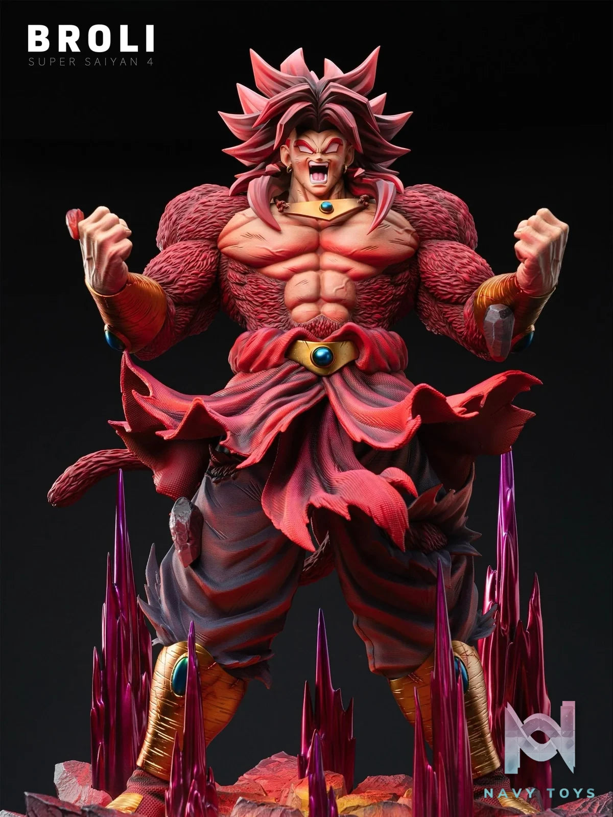 Broly Super Saiyan 4 - Dragon Ball - Dark Eyes Studio resin statue dark eyes Studio anime figure