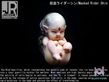 JRMODEL Studio – Kamen Rider Real Head Sculpture Fridge Magnet Series