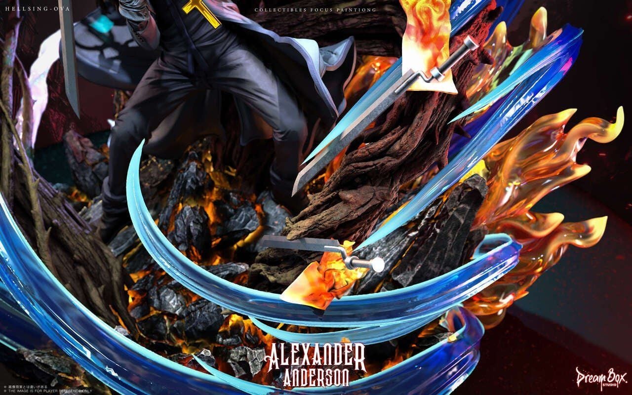 Alexander Anderson - Van Helsing - Dream Box Studio resin statue dream box studio anime figure