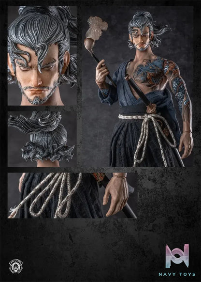 ART FUTURE – 1/6 Sakamoto Ryoma Commander Silver Dragon Armor Version Action Figure (Licensed)