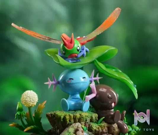 KiPi Studio – Pokémon Twin Series #3 Wooper & Yanma
