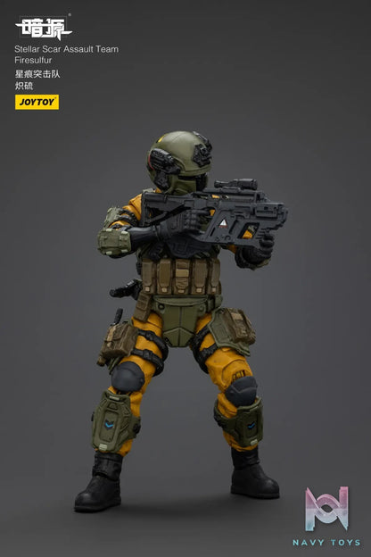 JOYTOY – Stellar Scar Assault Team Gravelgold & Darksilicon & Titanite & Firesulfur & Ghostmanganese JT01871 JT01888 JT01895 JT01901 JT01918 (Licensed)