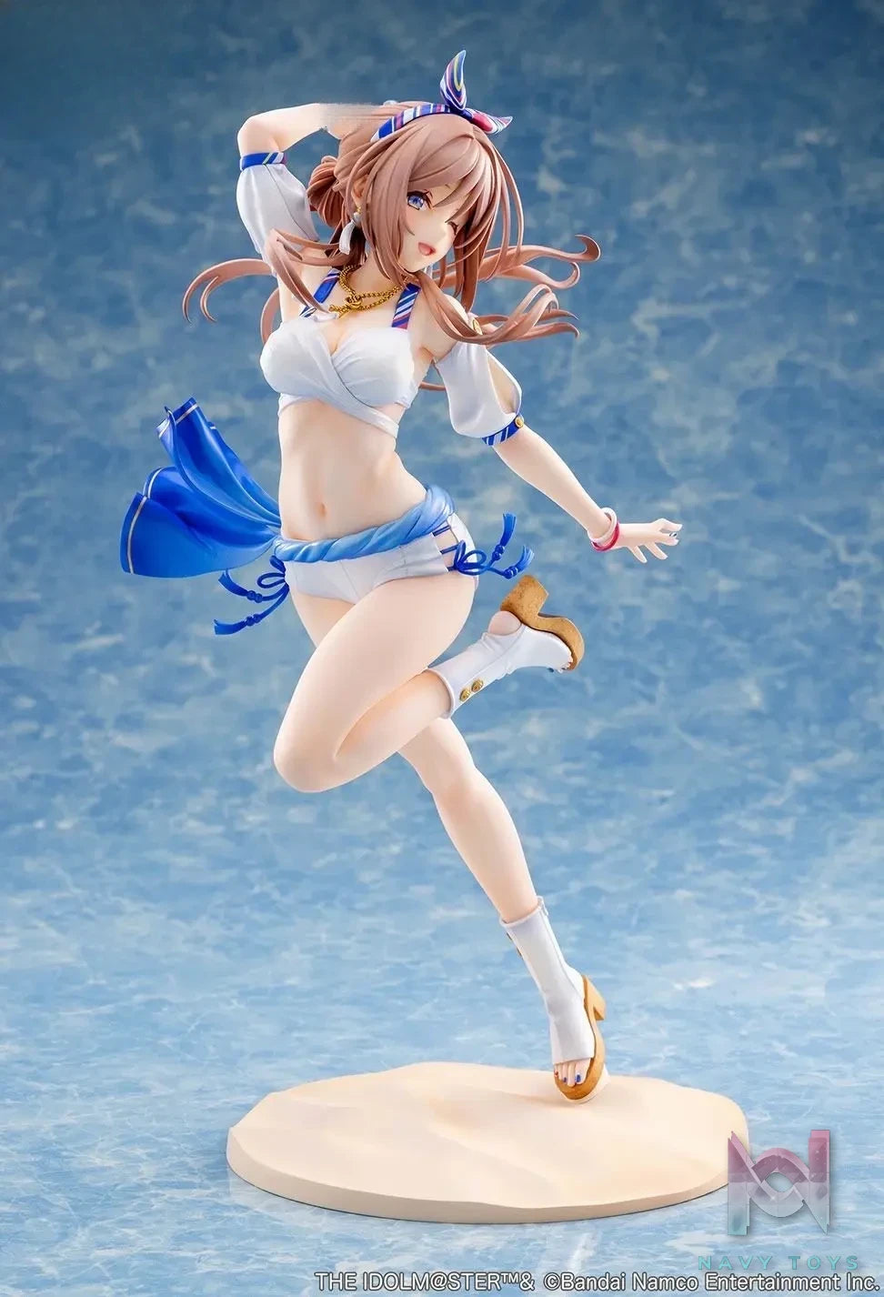 Neonmax – Gakuen iDOLM@STER Himesaki Rinami Kimi to Semi Blue Ver. 1/7 Figure (Licensed)