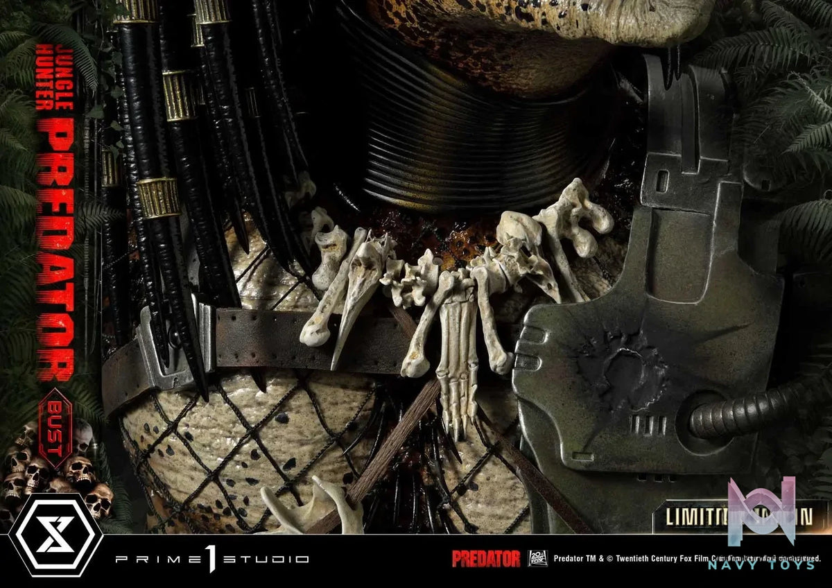 Prime 1 Studio – Premium Bust Predator (Film) Jungle Hunter Predator Limited Version PBPR-04LM (Licensed)