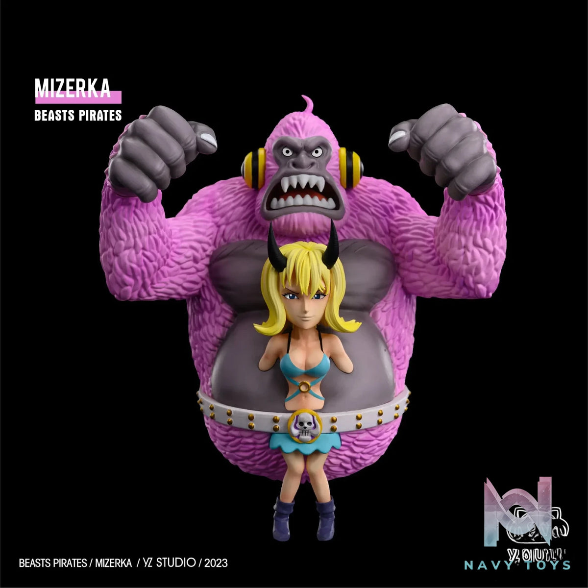 YZ Studio – One Piece Beasts Pirates Real Resonance #12 Orangutan Mizerka