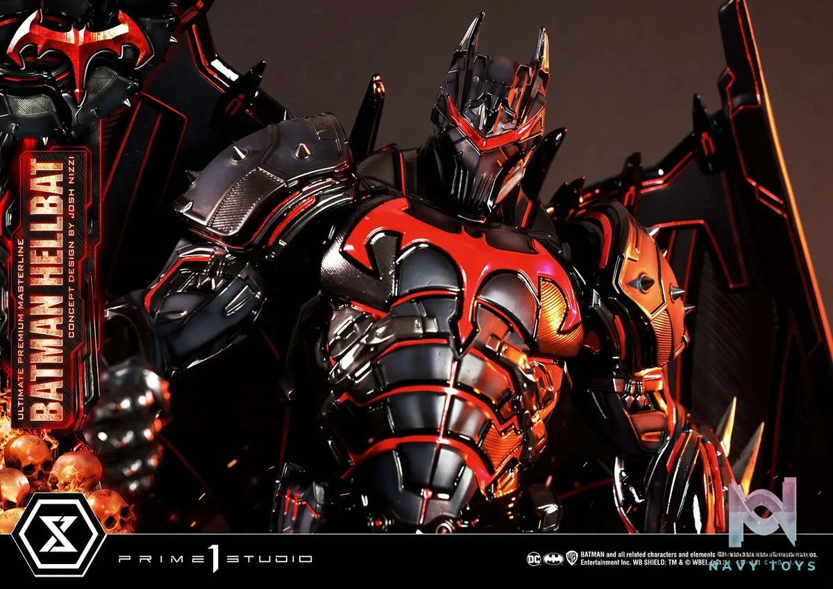 Prime 1 Studio – Ultimate Premium Masterline Batman (Comics) Batman Hellbat Concept Design by Josh Nizzi UPMDC-06 UPMDC-06DX UPMDC-06DXS (Licensed)