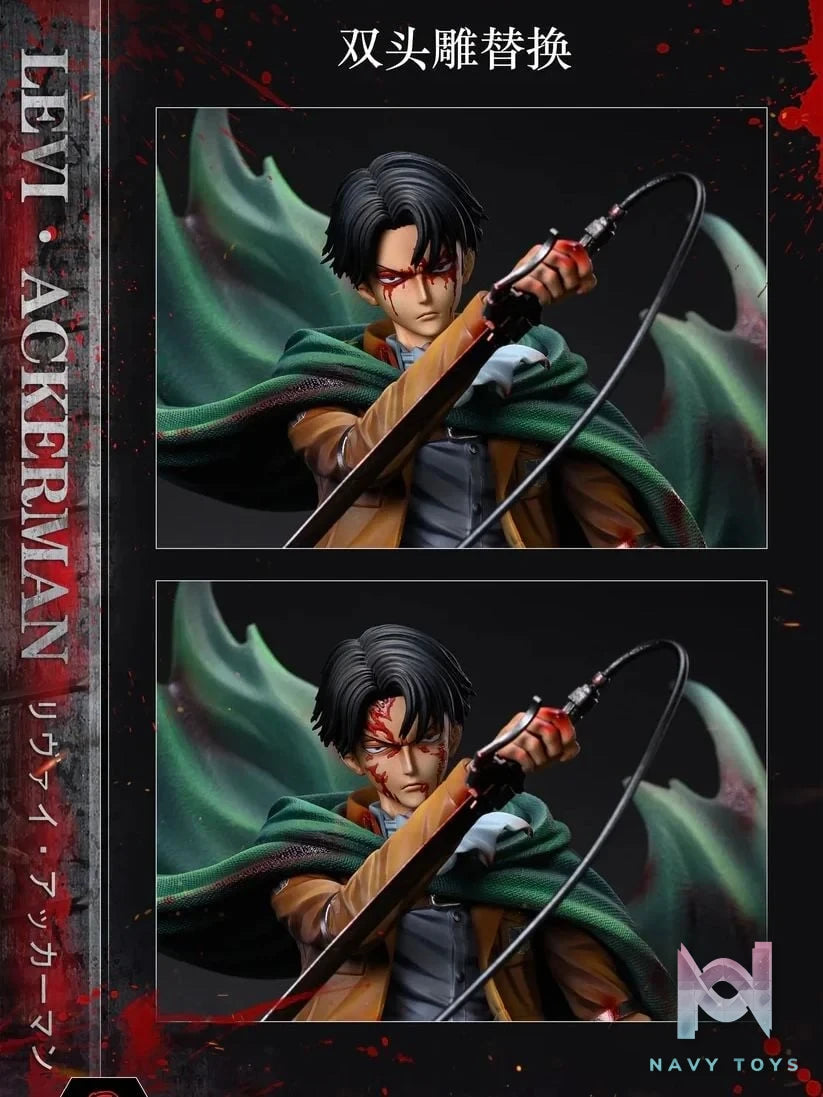 Levi Ackerman 2.0 - Attack On Titan - LC Studio resin statue lc Studio anime figure