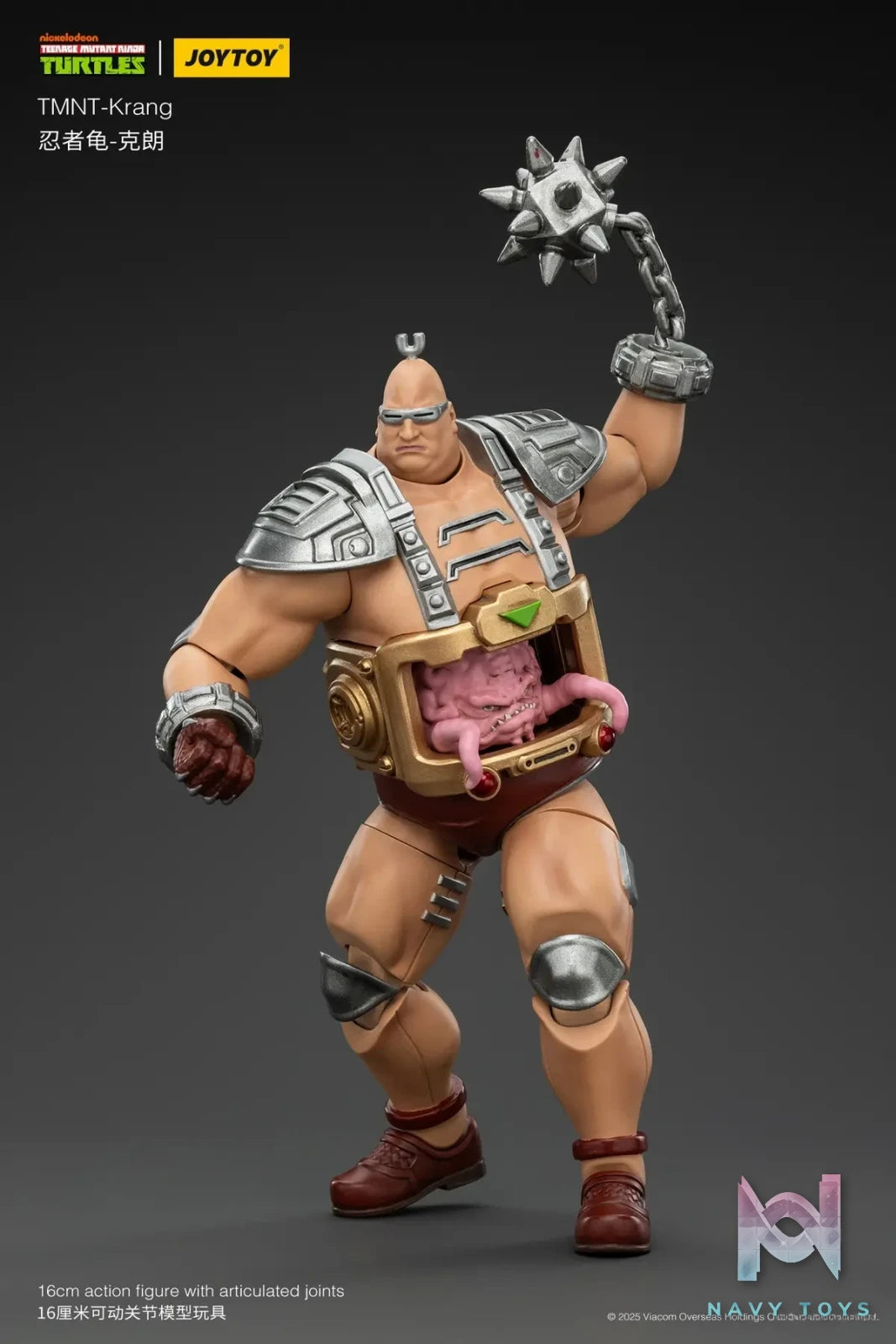JOYTOY – TMNT-Krang 1/18 Action Figure JT00881 (Licensed)