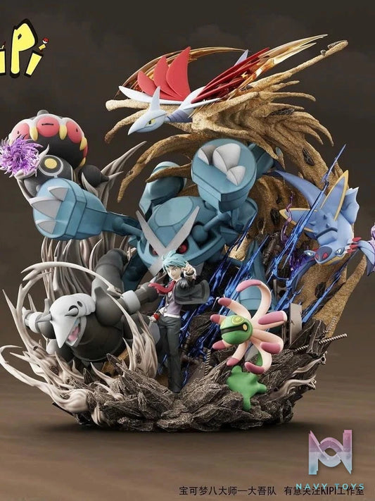 Steven Stone & Metagross - Pokemon - Kipi Studio resin statue Kipi Studio anime figure