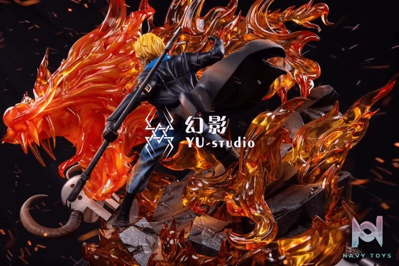 Yu Studio - Sabo Viêm Đế resin statue yu studio anime figure