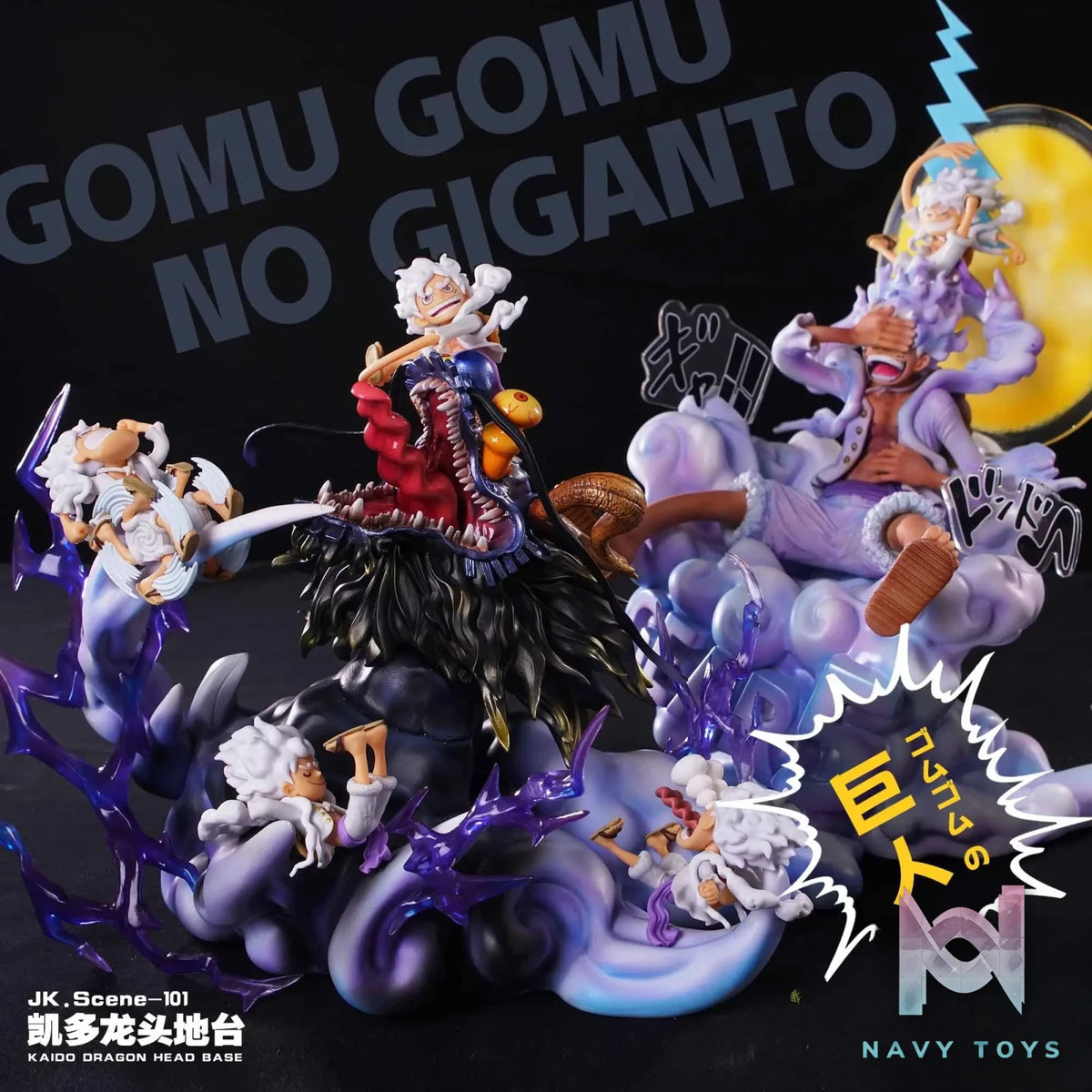 Jacksdo Studio – One Piece JK.Scene-101 Kaido Dragon’s Head platform