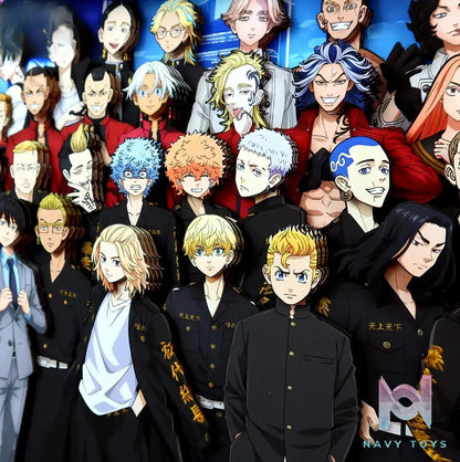 KALA HOME Studio – Tokyo Revengers Multiple Characters #05 3Decorative Painting Tokyo Revengers