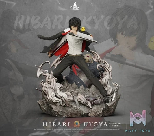 Freedom Studio - Katekyo Hitman Reborn 2 Kyoya Hibari resin statue Navy Toys anime figure