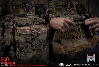 DAMTOYS – 1/6 Scale Russian Federation SSO Special Forces Sniper Item No. 78108 (Licensed)