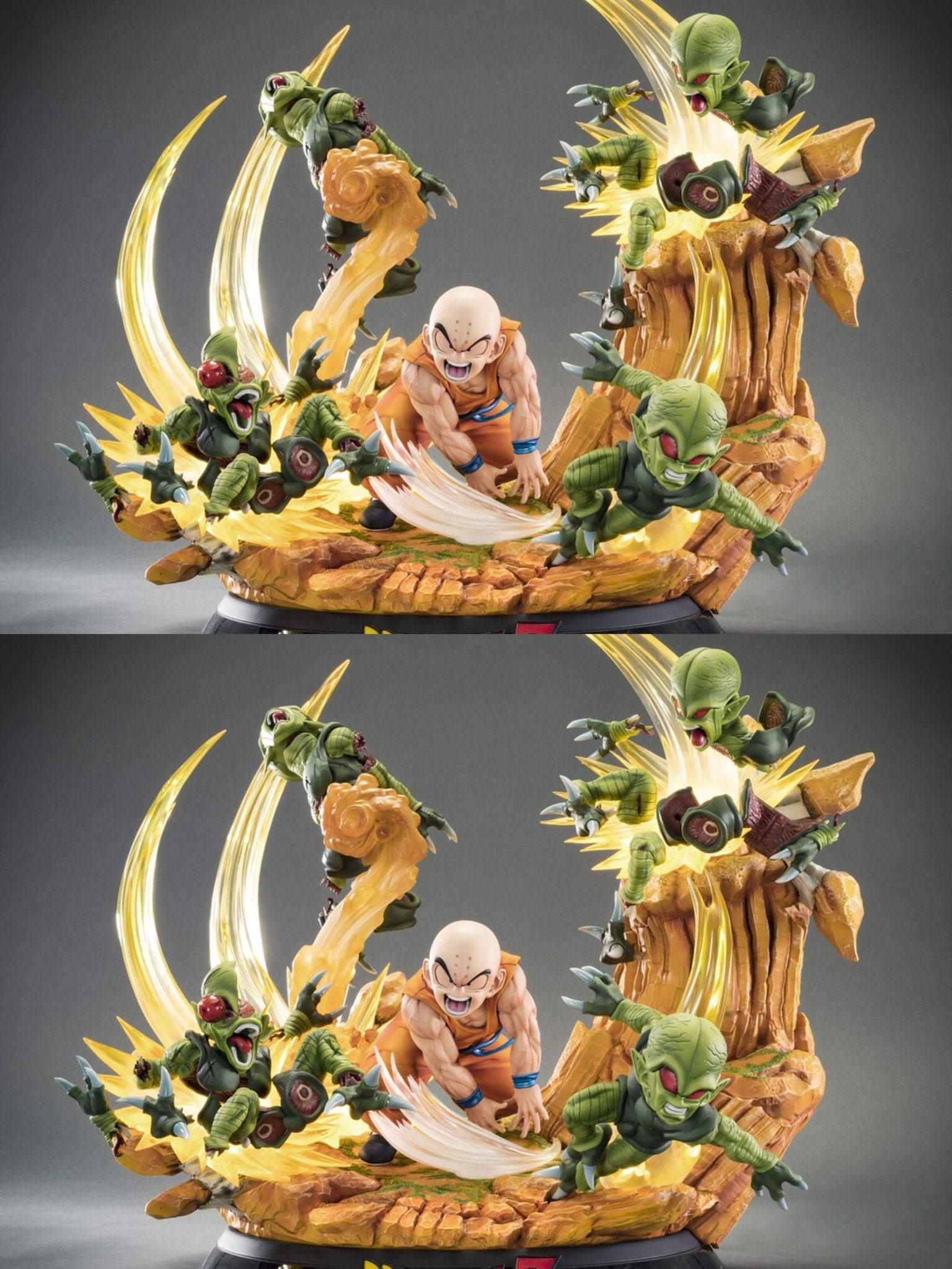 Krillin Vs The Saibaimen - Dragon Ball - Tsume Art resin statue Tsume Art Studio anime figure