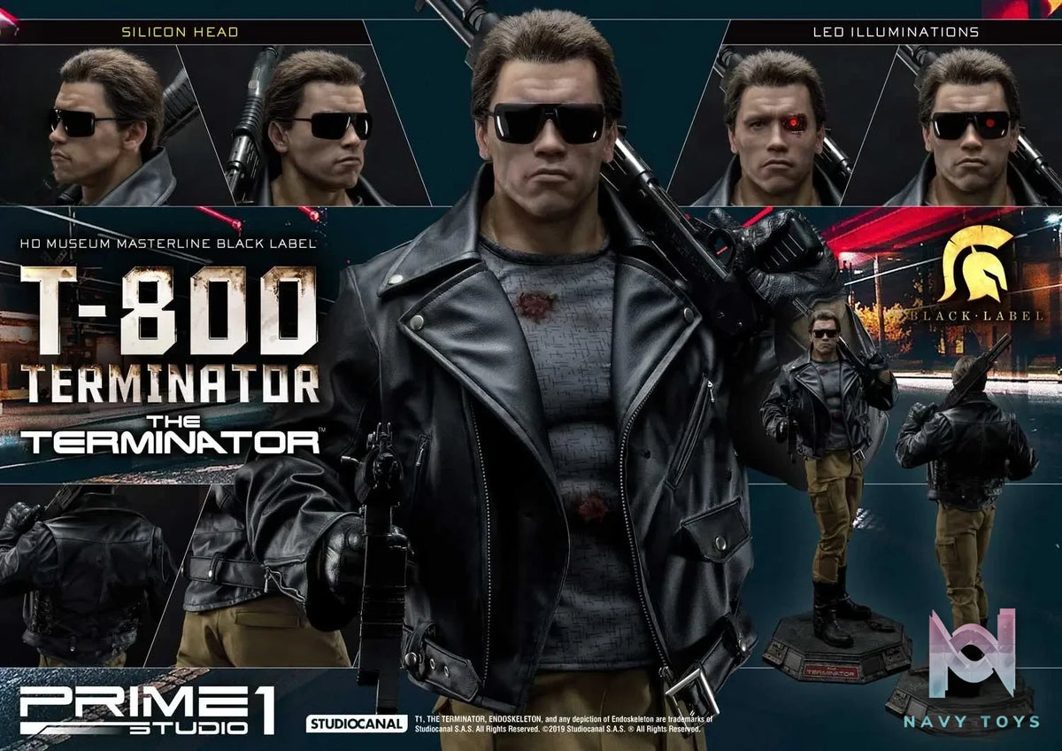 Prime 1 Studio – High Definition Museum Masterline Black Label The Terminator (Film) T-800 Terminator HDMMBLT1-02 HDMMBLT1-02DX(Licensed)