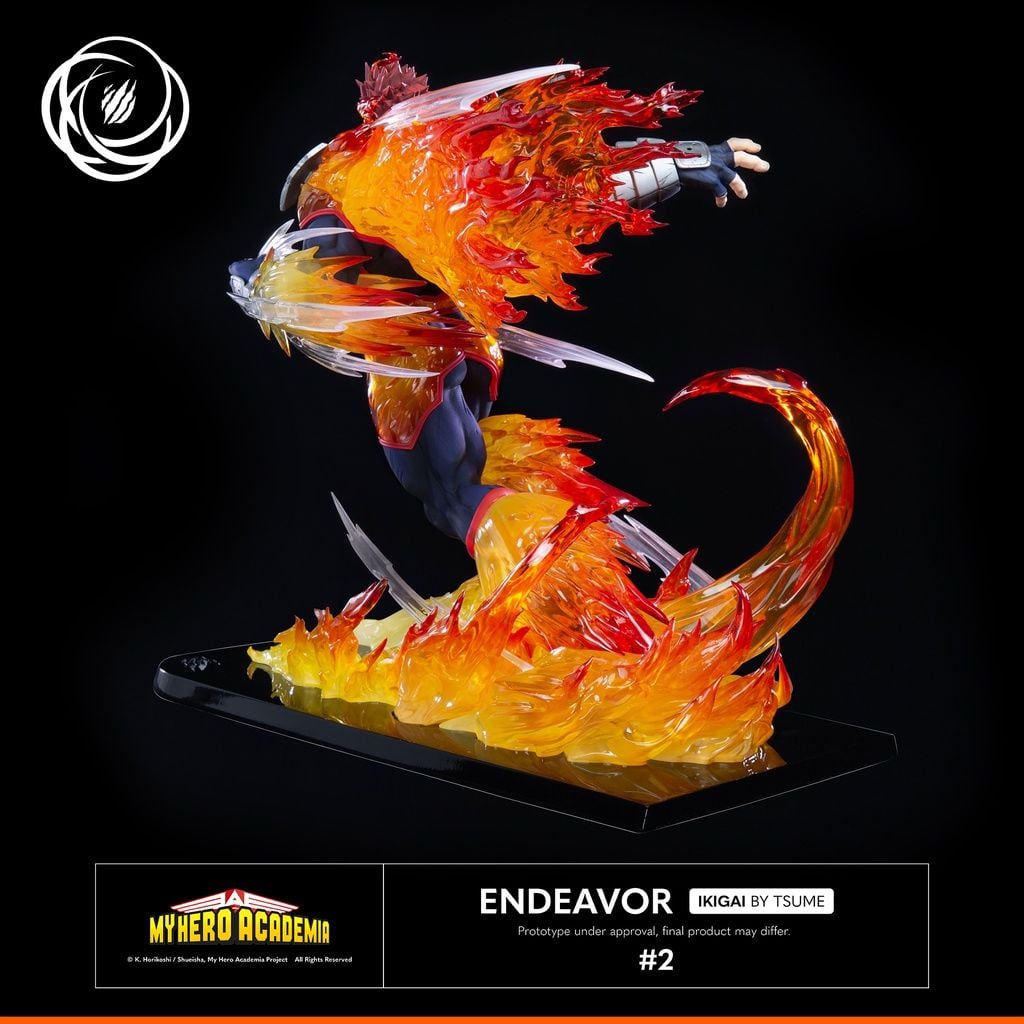 Endeavor Ikigai - My Hero Academia - Tsume Art resin statue Tsume Art Studio anime figure