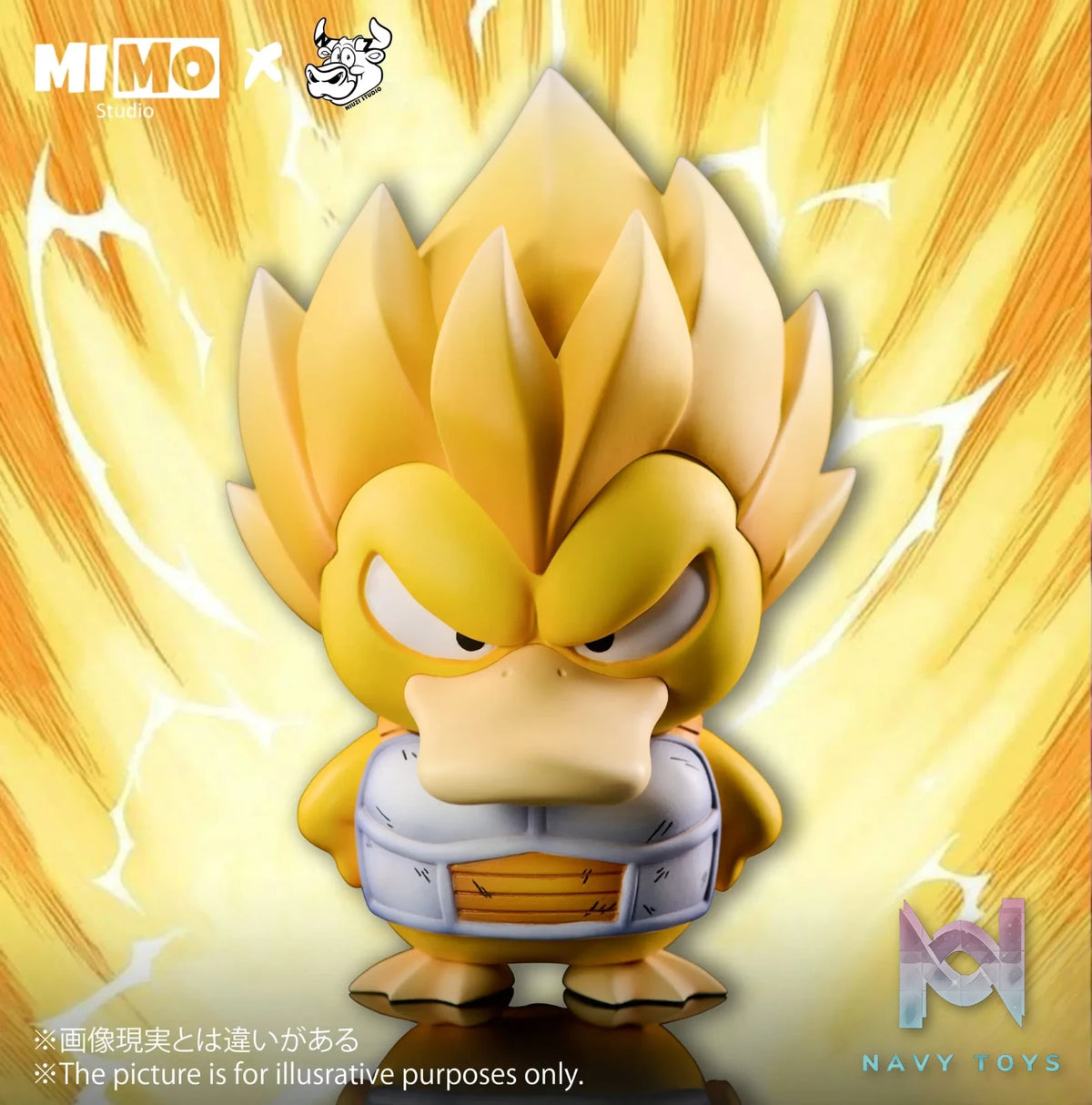 Mimo Studio & NIUZI Studio – Pokémon Vegeta Psyduck