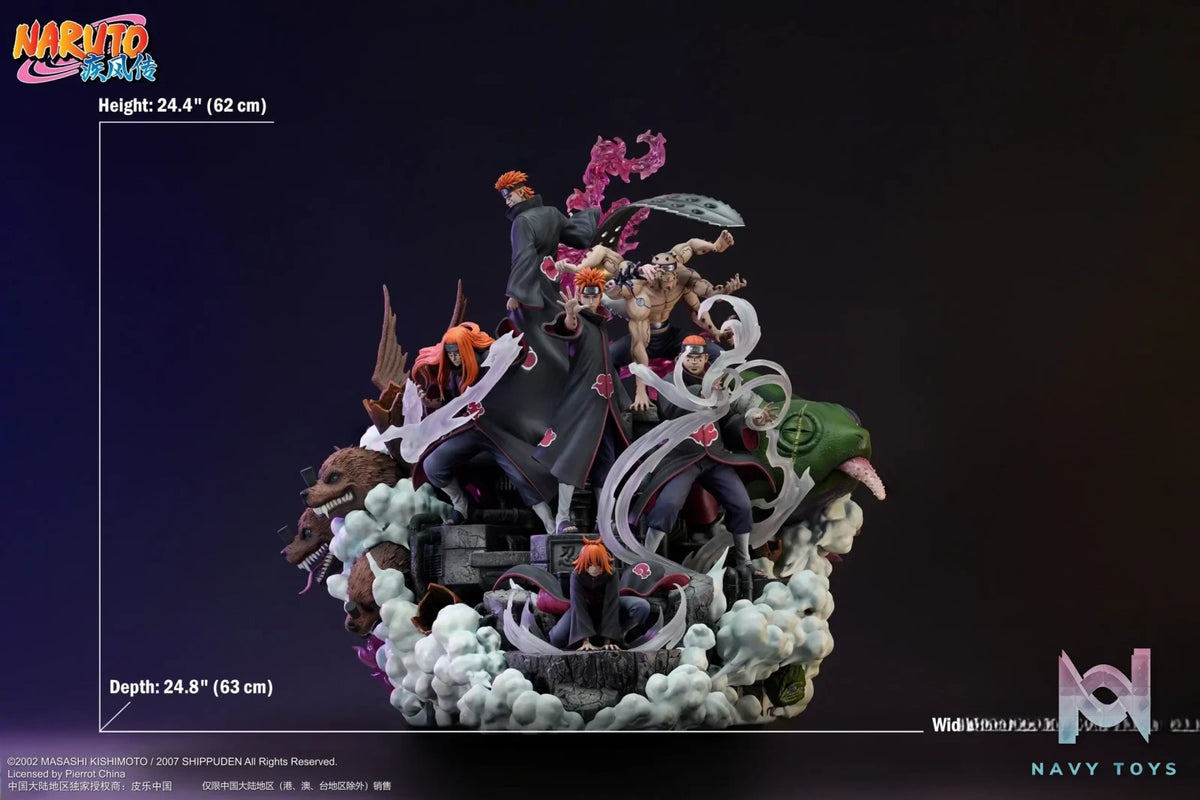 HEX Collectibles – Naruto Shippuden Ultimate Diorama Statue Professional – The Six Paths Of Pain (Licensed)