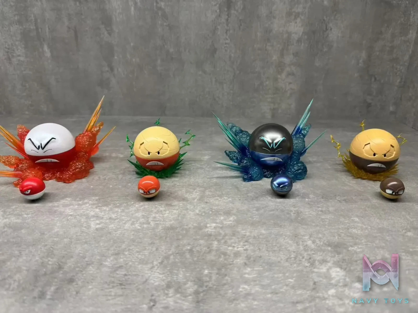 Bai Long Yuan Studio – Electrode Evolution Set Pokémon