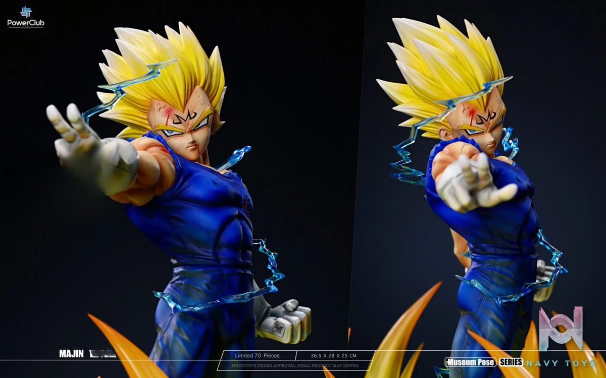 PowerClub Studio – Ultra ego Vegeta & Majin Vegeta 1/6 Collectible Statues Dragon Ball